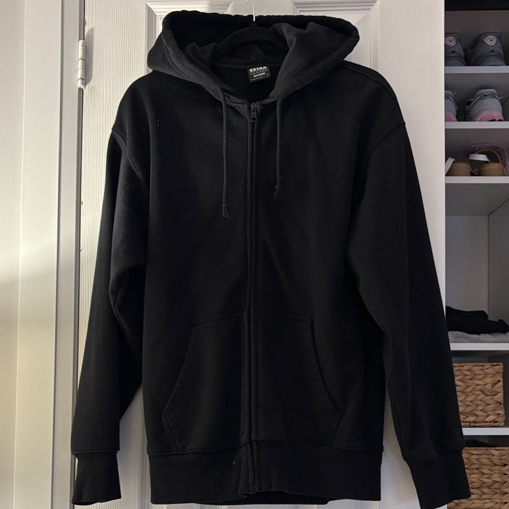 TNA extra fleece zip up hoodie